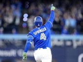 George Springer now has something else in common with fellow leadoff king Henderson