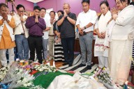 Arunachal BJP pays tribute to former state president late Taba Hare