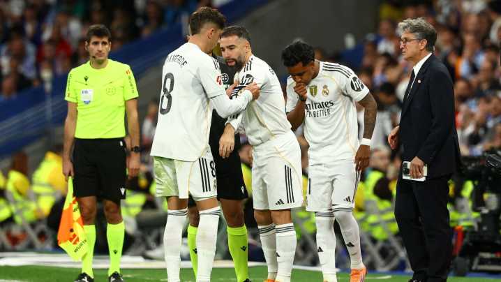 Carvajal, operado con éxito de la rodilla derecha
