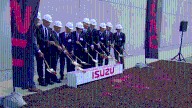 Isuzu breaks ground on $280M plant in Greenville Co.