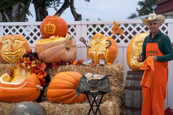 How a California Grandfather Became 'Picasso' Pumpkin Carver for Halloween (Exclusive)