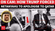 On Cam: Netanyahu Reads Apology Letter To Qatar PM, Trump Holds Telephone For Israeli PM