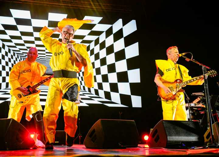 Photos: Devo and The B-52s perform at Ameris Bank Amphitheatre