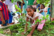 Aguas de Cartagena fortalece cuidado del entorno con niños y niñas de La Boquilla