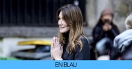 Carla Bruni, orgullosa con su hija Giulia acompañando a la cárcel a Sarkozy: fotos