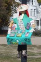 Scarecrows decorate downtown New Baltimore for 20th annual contest
