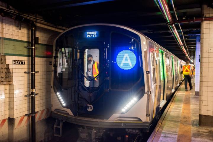 New NYC subway cars mean return to shorter trains on C line