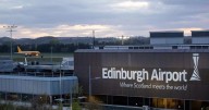 Edinburgh flights diverted as Storm Amy causes chaos in the capital