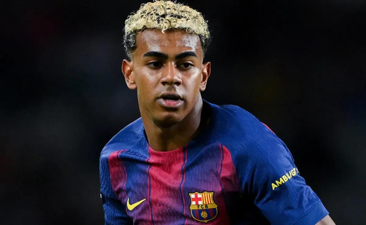 Why is Lamine Yamal not playing for Barcelona in today’s game vs Sevilla?