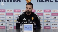 El nuevo entrenador del Zaragoza elogia El Molinón y destaca a 4 jugadores del Sporting: «Son los mejores ganando segundas jugadas»