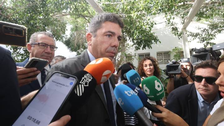Mazón exhibe "respeto" al proceso judicial de la dana tras la citación de Vilaplana