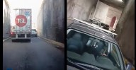 ¿Rumbo a salida a Salamanca? Camioneta descompuesta atasca puente subterráneo en Morelia