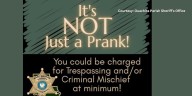 Local officials warn students ahead of high school “prank wars”