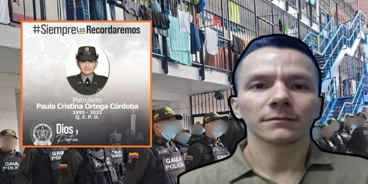 Así se enteró el papá de la patrullera Paula Ortega del escape de ‘El Diablo’ de la cárcel de Cómbita: el fugitivo la asesinó en 2023