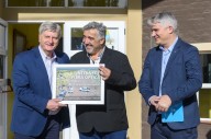 Ziliotto inauguró la llegada de la fibra óptica al oeste pampeano