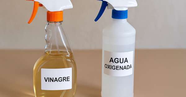 Mezclar vinagre con agua oxigenada: por qué recomiendan hacerlo y para qué sirve