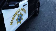 Multiple vehicles crash after power line goes down across I
