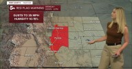 Monday will be the warmest day of the week, followed by the coldest day on Tuesday