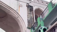 Man injured as plaster falls from Machili Kaman near Charminar