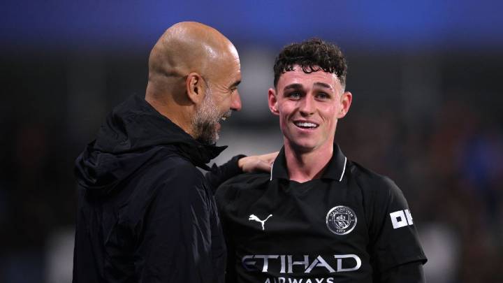 Guardiola praises Foden for speaking out about mental health