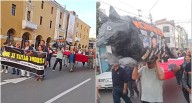 Ica: protagonizan masiva marcha “Que se vayan todos” contra el gobierno y el Congreso