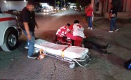 Choque entre dos motos y deja un lesionado en Parras