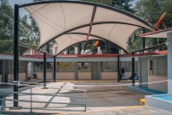 Entrega alcaldesa de Tlalpan arcotecho esperado por más de 10 años en la Telesecundaria 101