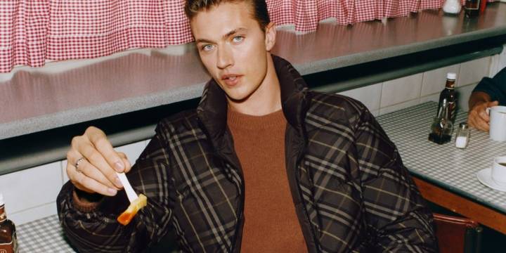 Lucky Blue Smith Stars in Burberry's New Outerwear Campaign