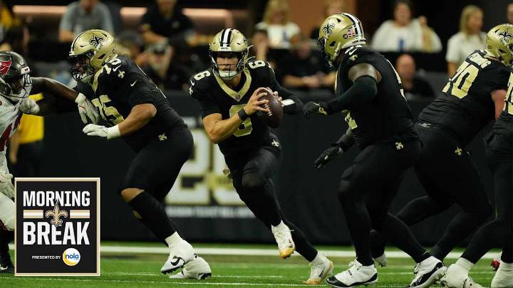 Morning Break: Saints' turning point as the Tyler Shough era begins