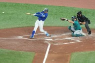 Anthony Santander scratched from Blue Jays’ Game 2 lineup with back tightness