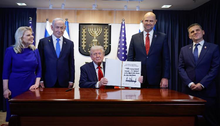 Great And Beautiful Day: Trump Writes In Knesset Guestbook As Hamas Releases 20 Hostages