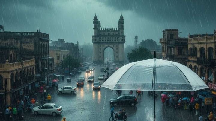 Cyclone Montha drenches Hyderabad: Your quick rainy