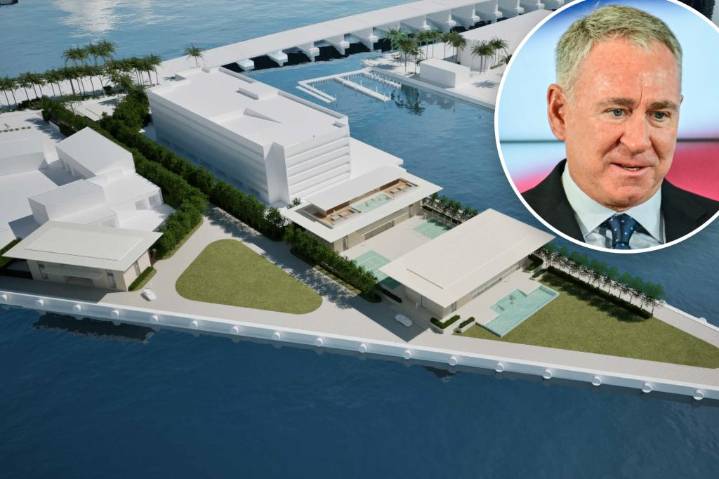 Ken Griffin wants to build a personal megayacht marina