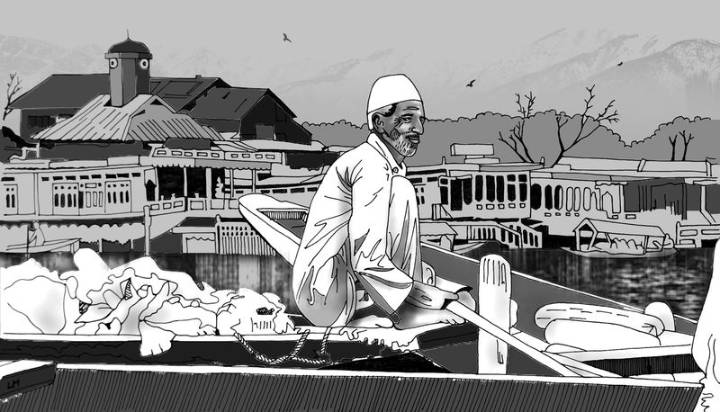 Two sides of Dal Lake— between splendour and survival