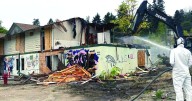 Thumbs-up for takedown of derelict airport inn