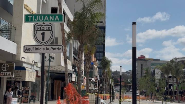Por concluir la peatonalización de la avenida Revolución en Tijuana