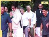 Piyush Pandey Funeral: Amitabh Bachchan, Abhishek Bachchan pay condolences with