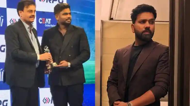 Cricket CEAT Cricket Awards 2025 Winners List: Rohit Sharma, Sanju Samson and Others Who Won Honours at Award Ceremony