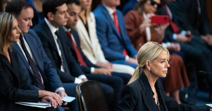 Bondi dodges questions as she clashes with Democrats over claims she's weaponized Justice Department