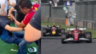Video | Violenta pelea en el GP de México de Fórmula 1: seguidores de Ferrari y Red Bull se fueron a los golpes mientras se arrojaban cerveza