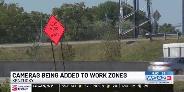 Cameras being added to work zones