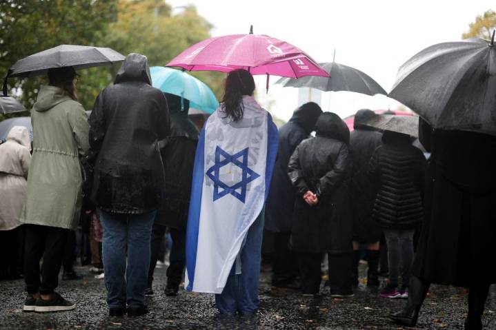The Manchester shul attack was the latest on a Jewish holiday — as  the world rewards the terrorists