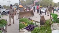 Haryana Police scrambles after video of ACP bulldozing vendors goes viral