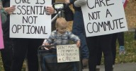 Kamloops rally calls for better maternity care amid OB/GYNs mass resignation