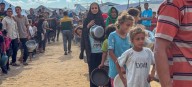 Palestinos e israelíes sonríen en el miedo