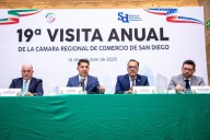 Participa Juan Carlos Loera en reunión con líderes empresariales de la Cámara Regional de Comercio de San Diego