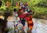 Ambulance fails to reach Odisha village, pregnant woman carried on shoulders through floodwaters