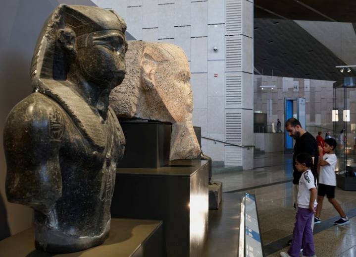 Egypt hopes vast new museum by the Pyramids will accelerate tourism revival