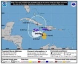 MANTIENE COEPROC MONITOREO: Apunta tormenta tropical ‘Melissa’ hacia Cuba