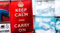 ‘Keep Calm and Carry On’. Cómo un olvidado afiche británico de la Segunda Guerra Mundial se convirtió en un fenómeno en el siglo XXI